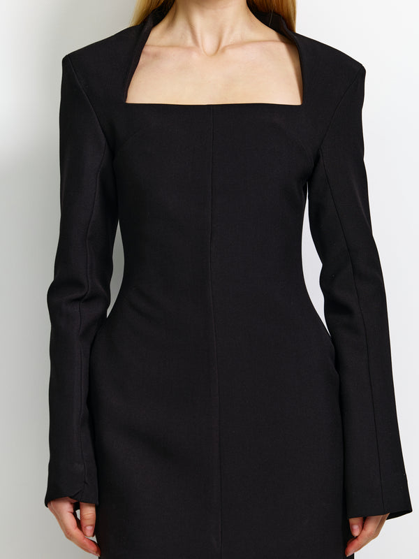 Yasmine Dress - Black - EFFIE KATS