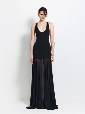 Odessa Gown - Black - EFFIE KATS