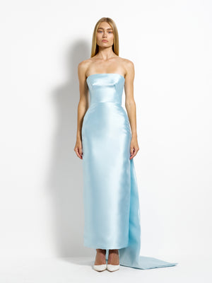 Alba Dress - Steel Blue - EFFIE KATS