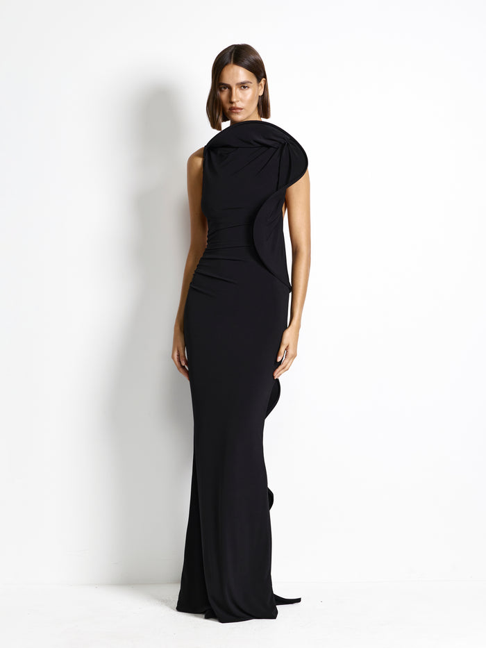 Alessia Gown - Black - EFFIE KATS