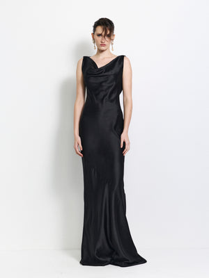 Athena Gown - Black - EFFIE KATS