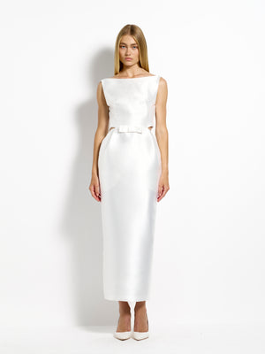 Jackie Dress - Ivory - EFFIE KATS