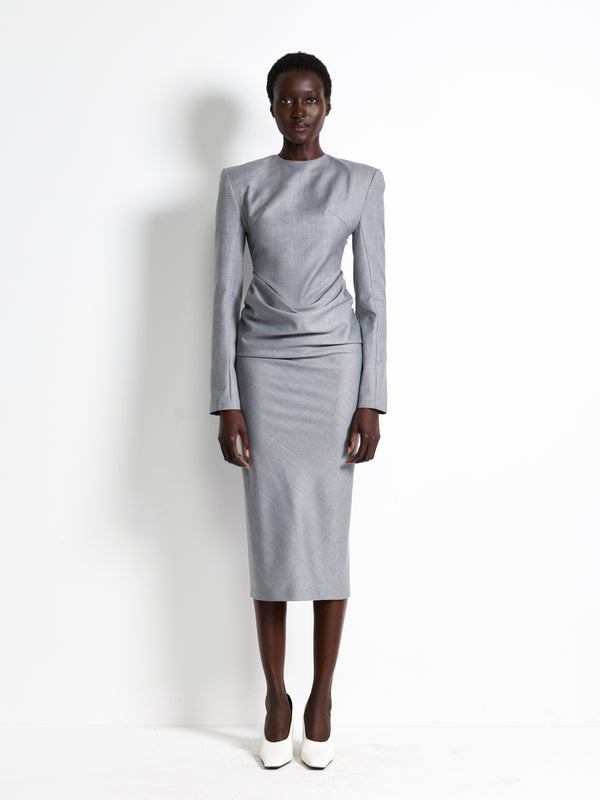 Rosalia Gown - Grey - EFFIE KATS
