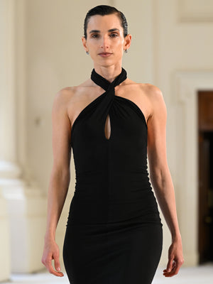 Idella Gown - Black - EFFIE KATS