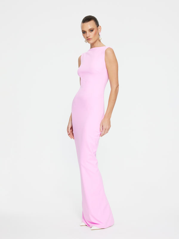 VERONA GOWN - Taffy Pink