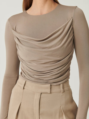 Avena Top - Roast Cashew - EFFIE KATS