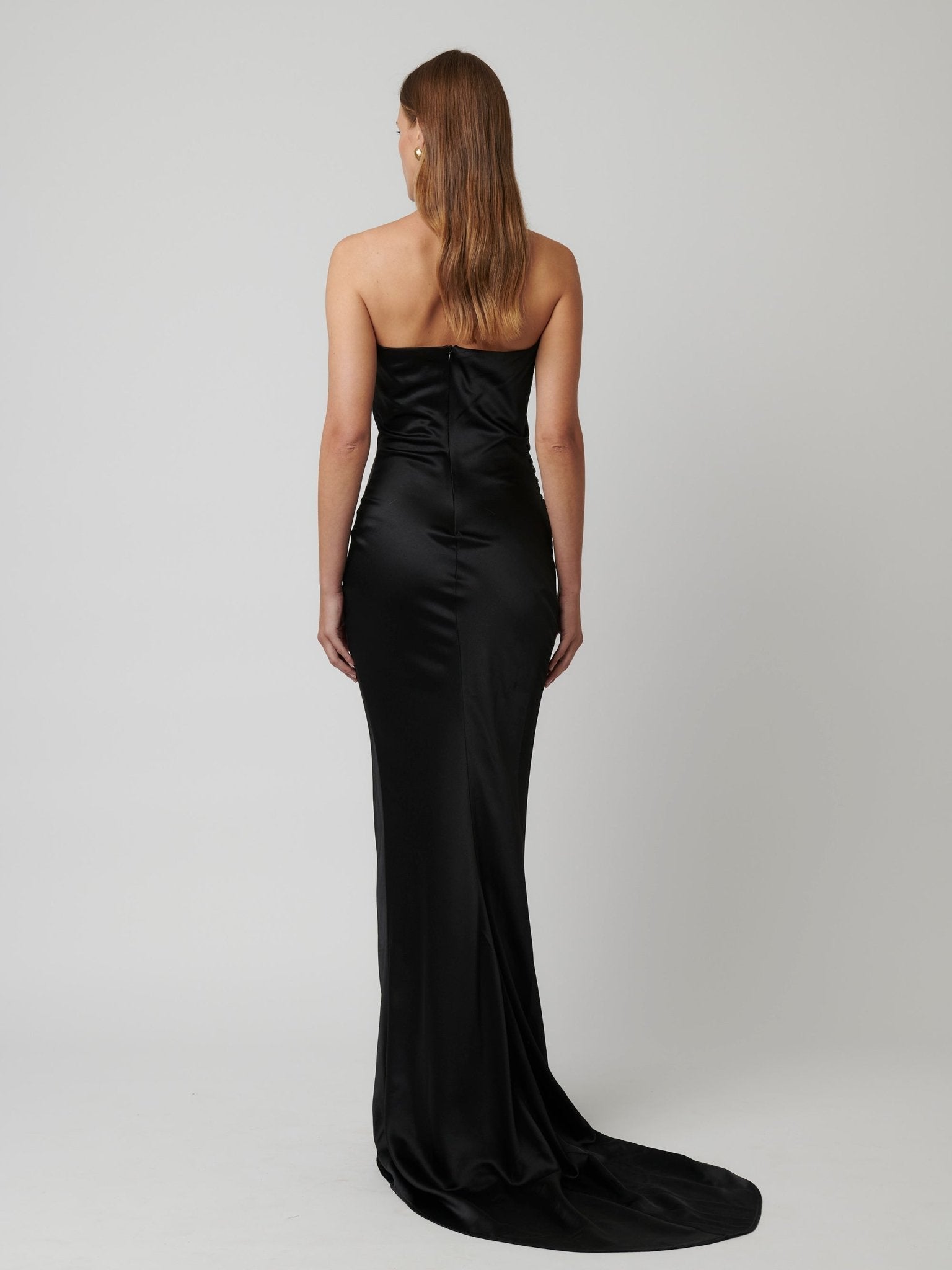 CHLOREL GOWN - BLACK - EFFIE KATS