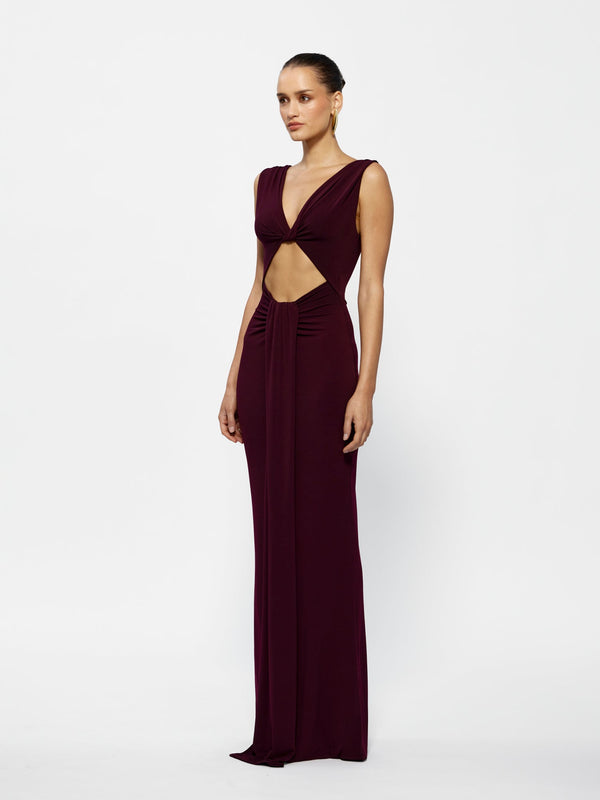 Faith Dress - Black Cherry - EFFIE KATS