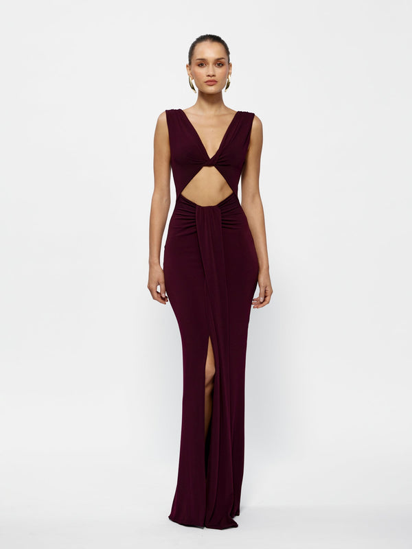 Faith Dress - Black Cherry - EFFIE KATS