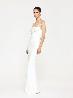 Havilland Gown - Ivory - EFFIE KATS