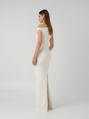 Inaya Gown - Ivory - EFFIE KATS