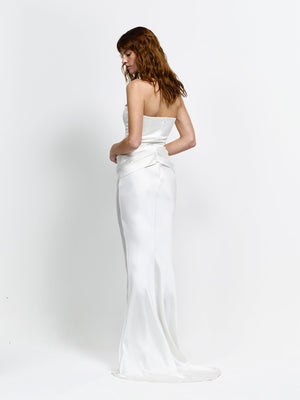 Indira Gown - Ivory - EFFIE KATS