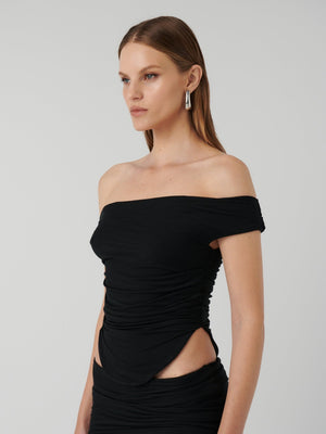 KELAN TOP - BLACK - EFFIE KATS