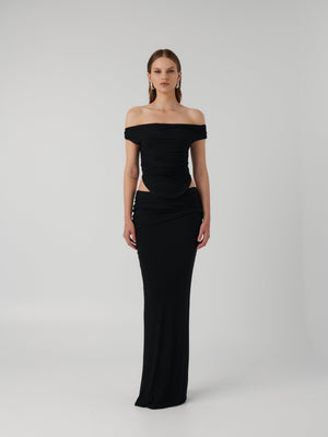 KELAN TOP - BLACK - EFFIE KATS