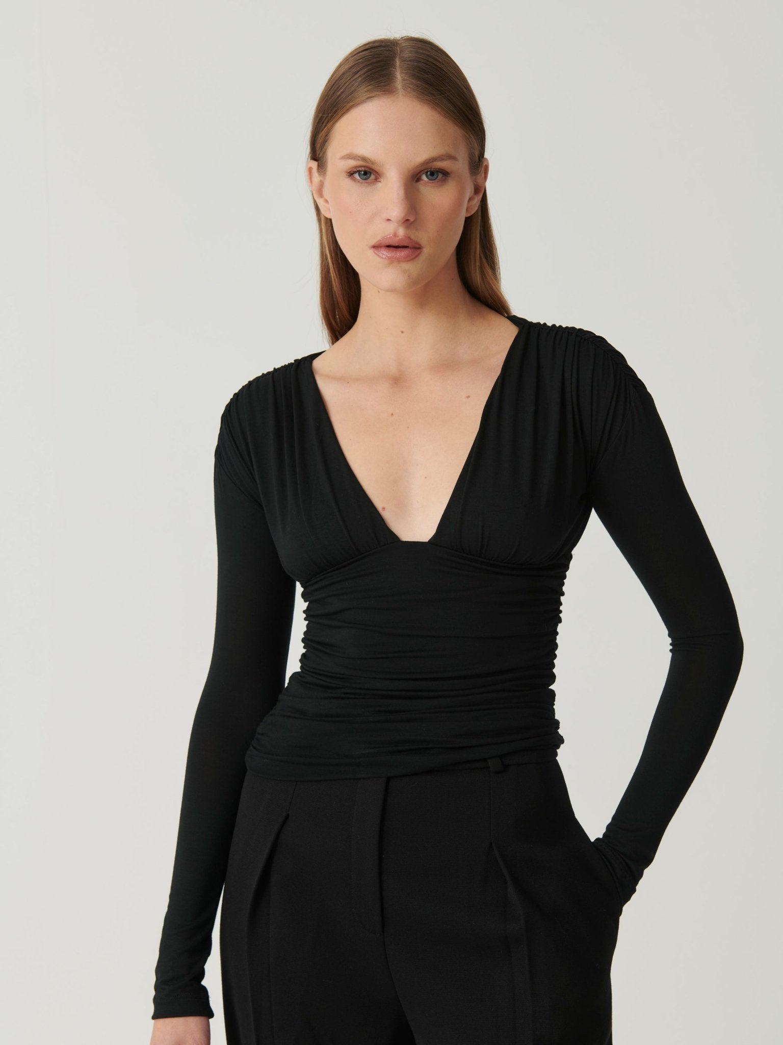 Liora Top - Black - EFFIE KATS