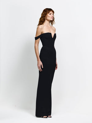 Louella Gown - Black - EFFIE KATS