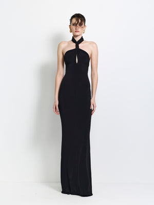 Idella Gown - Black - EFFIE KATS