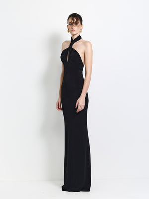 Idella Gown - Black - EFFIE KATS