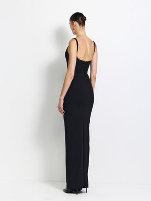 Pearl Gown - Black - EFFIE KATS