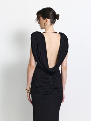 Steele Gown - Black - EFFIE KATS