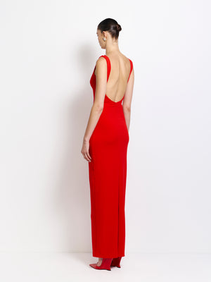 VERONA GOWN - CHERRY RED - EFFIE KATS