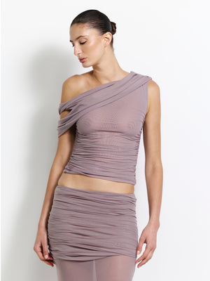 Bettina Top - Mushroom - EFFIE KATS