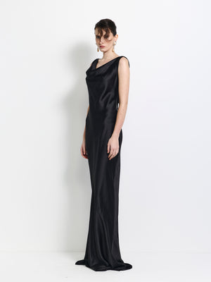 Athena Gown - Black - EFFIE KATS