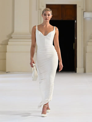 Pearl Gown - Ivory - EFFIE KATS