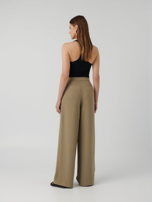 Scottie Pant - Khaki - EFFIE KATS