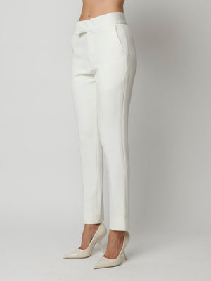 The Tuxedo Pant - Off-White - EFFIE KATS