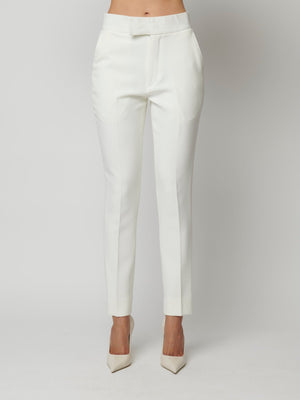 The Tuxedo Pant - Off-White - EFFIE KATS