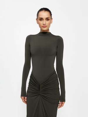 Tia Bodysuit - Bark - EFFIE KATS