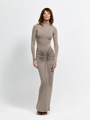 Tia Bodysuit - Roast Cashew - EFFIE KATS