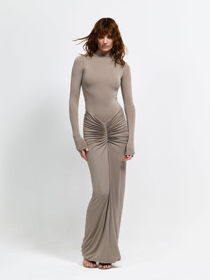 Tia Bodysuit - Roast Cashew - EFFIE KATS