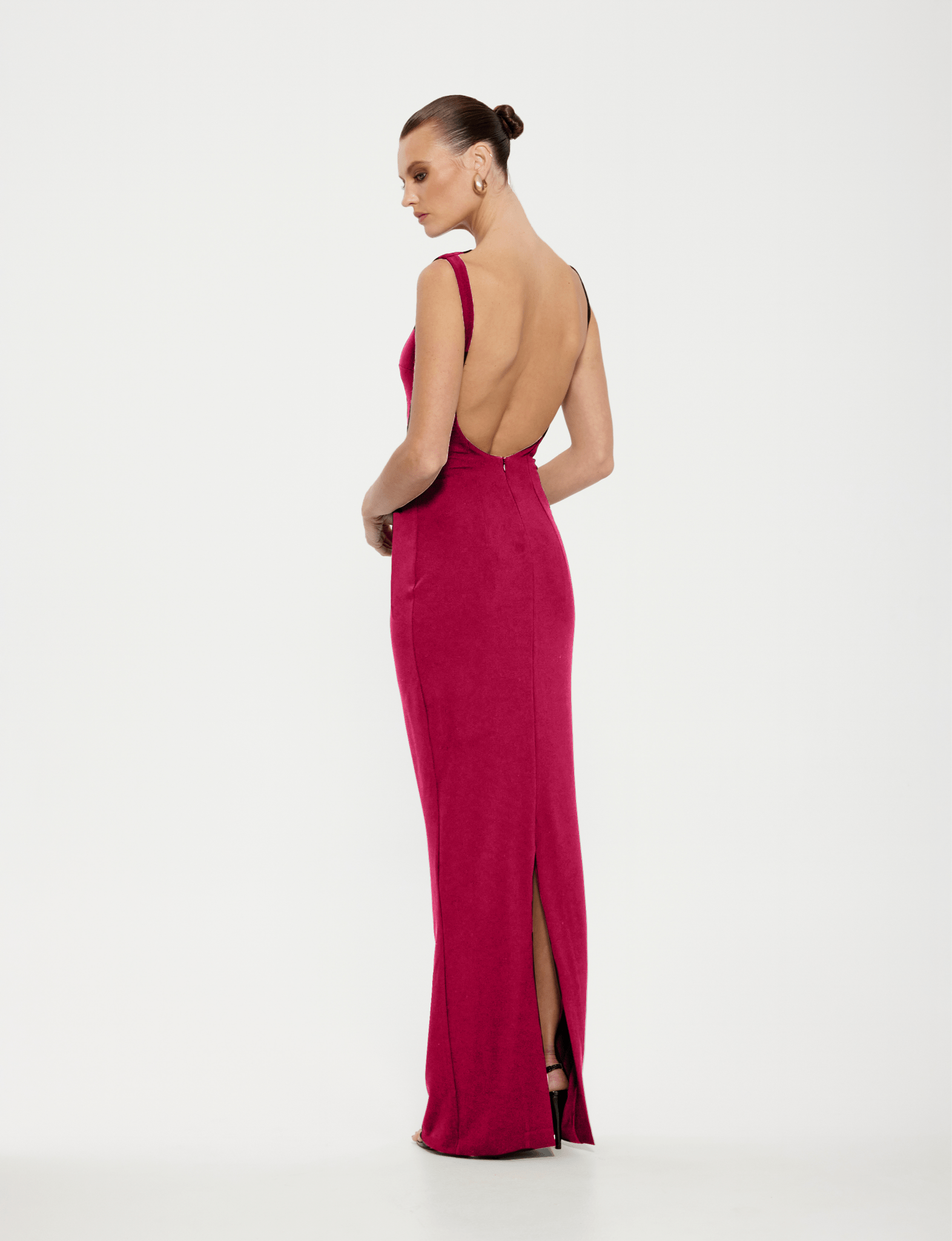 Verona Gown - Raspberry - EFFIE KATS