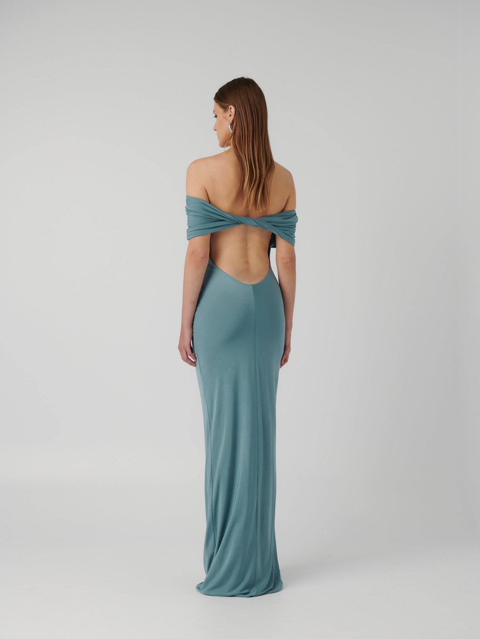 VIELA GOWN - EUCALYPTUS - EFFIE KATS
