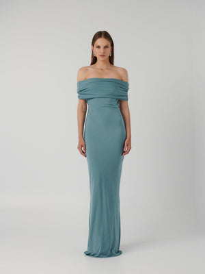 VIELA GOWN - EUCALYPTUS - EFFIE KATS