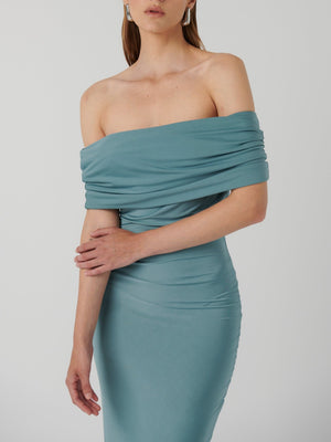 VIELA GOWN - EUCALYPTUS - EFFIE KATS