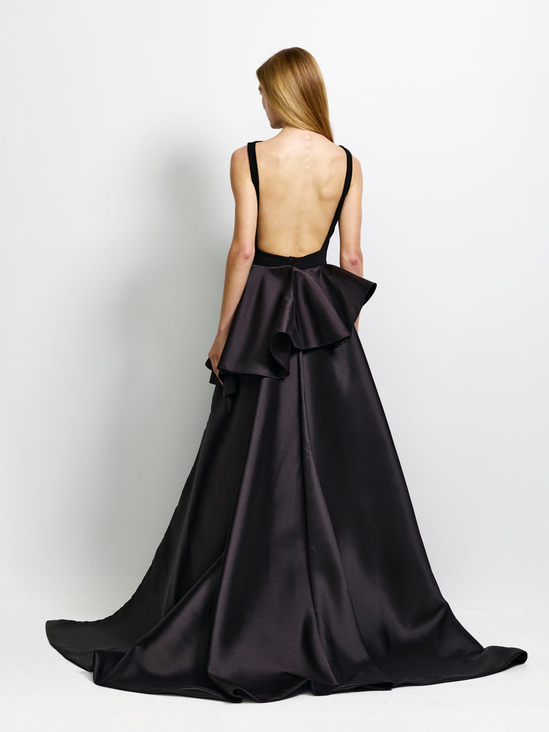 Isabel Gown - Black - EFFIE KATS
