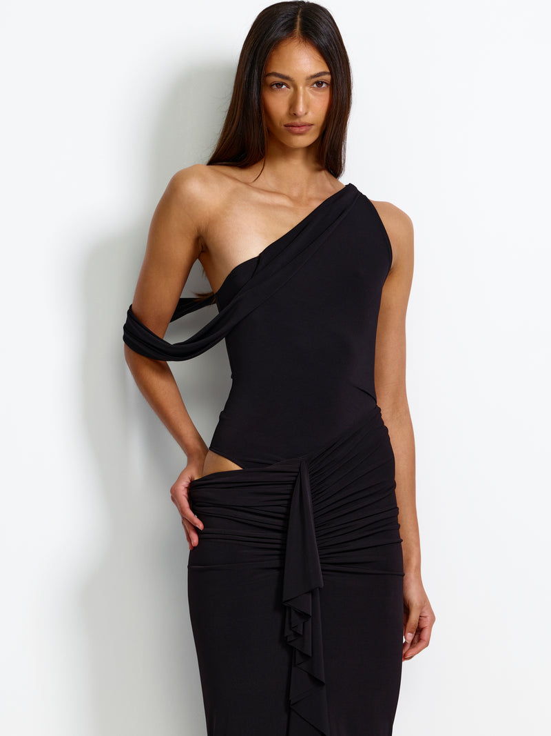 Zoya Bodysuit - Black - EFFIE KATS