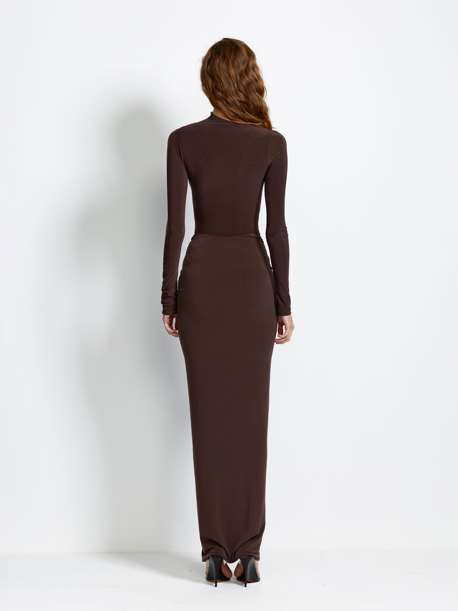 Lennox Bodysuit - Chocolate Plum