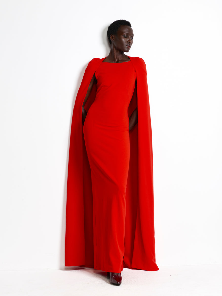 Grace Gown - Cherry Red - EFFIE KATS