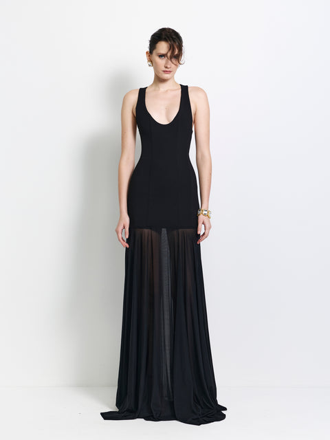 Odessa Gown - Black - EFFIE KATS