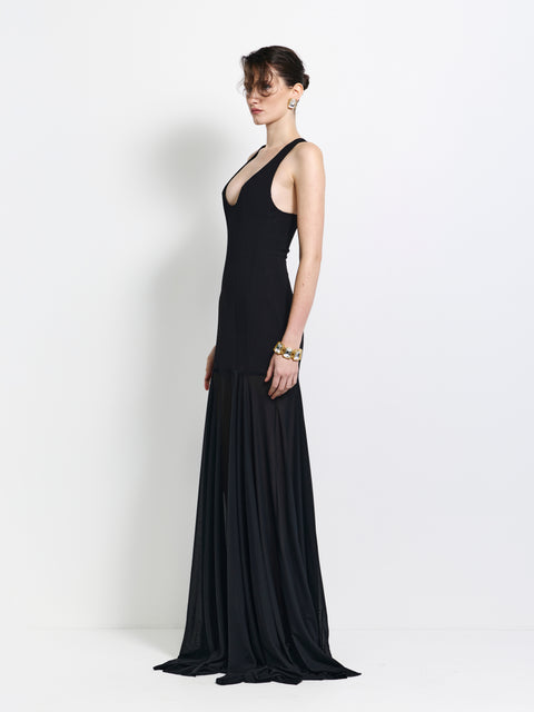 Odessa Gown - Black - EFFIE KATS