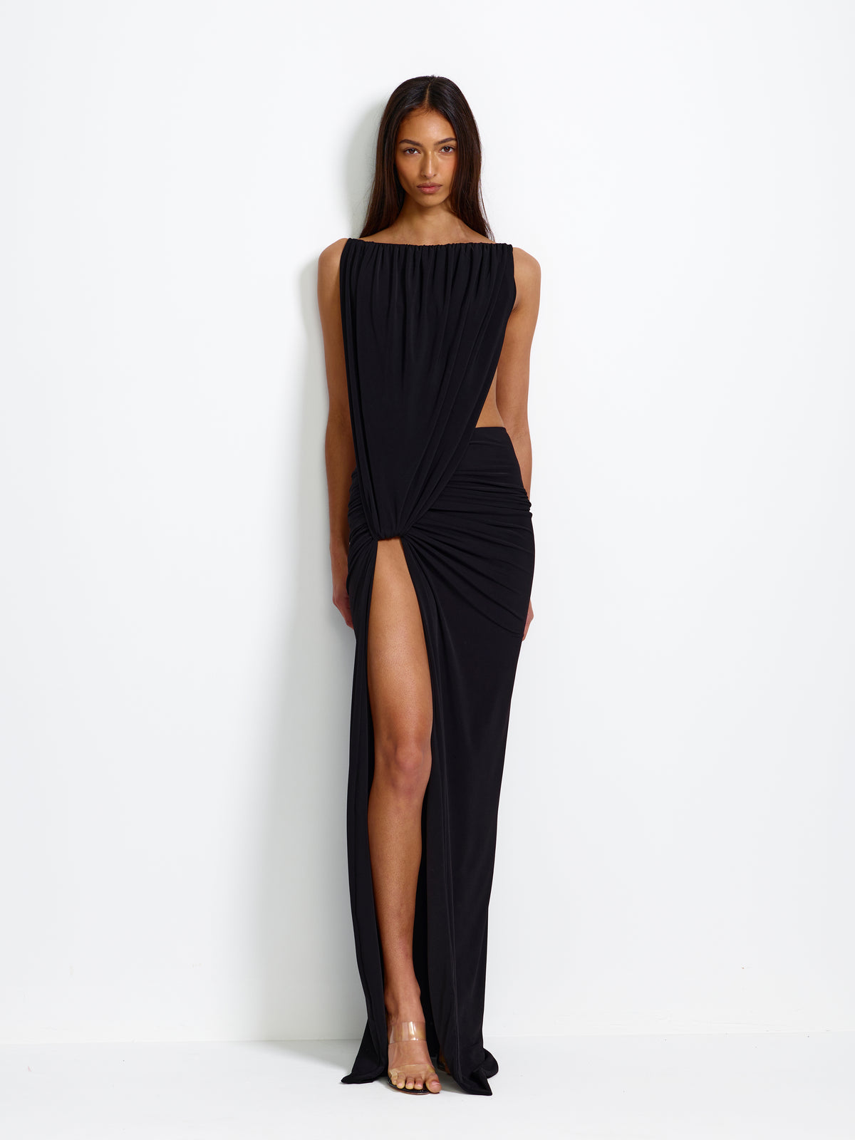 Aphrodite Gown - Black - EFFIE KATS