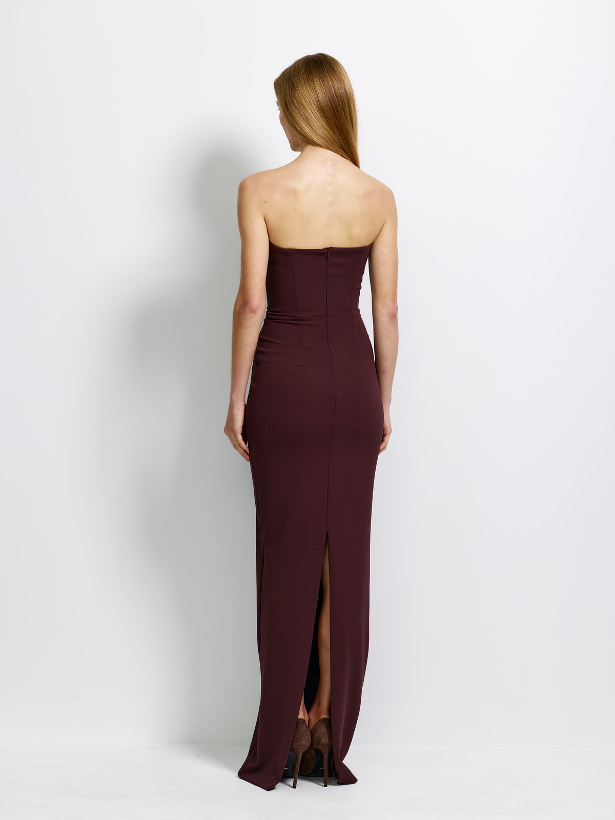 Addison Gown - Chocolate Plum