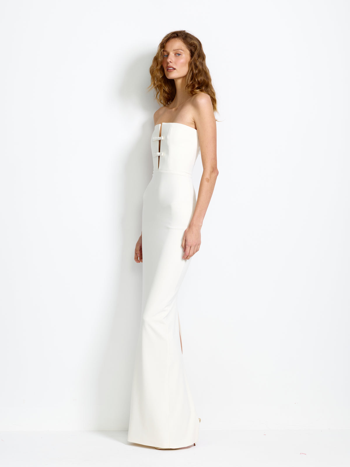 Addison Gown - Ivory - EFFIE KATS