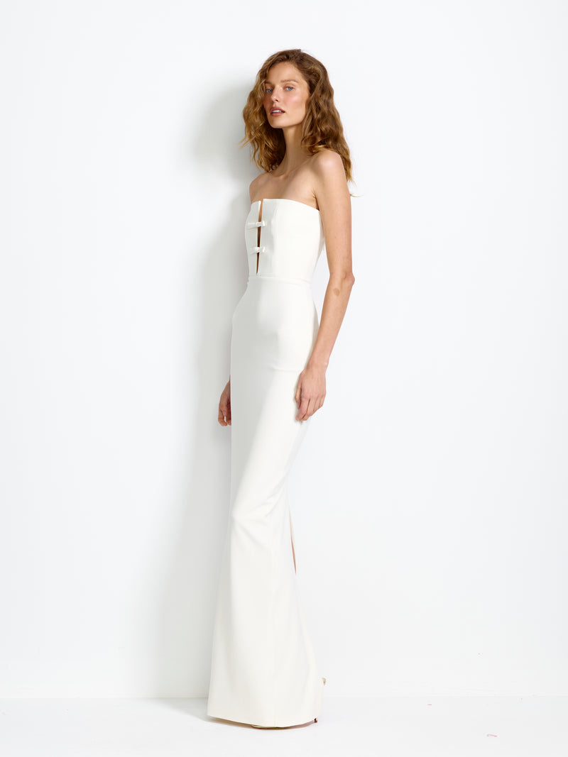 Addison Gown - Ivory - EFFIE KATS
