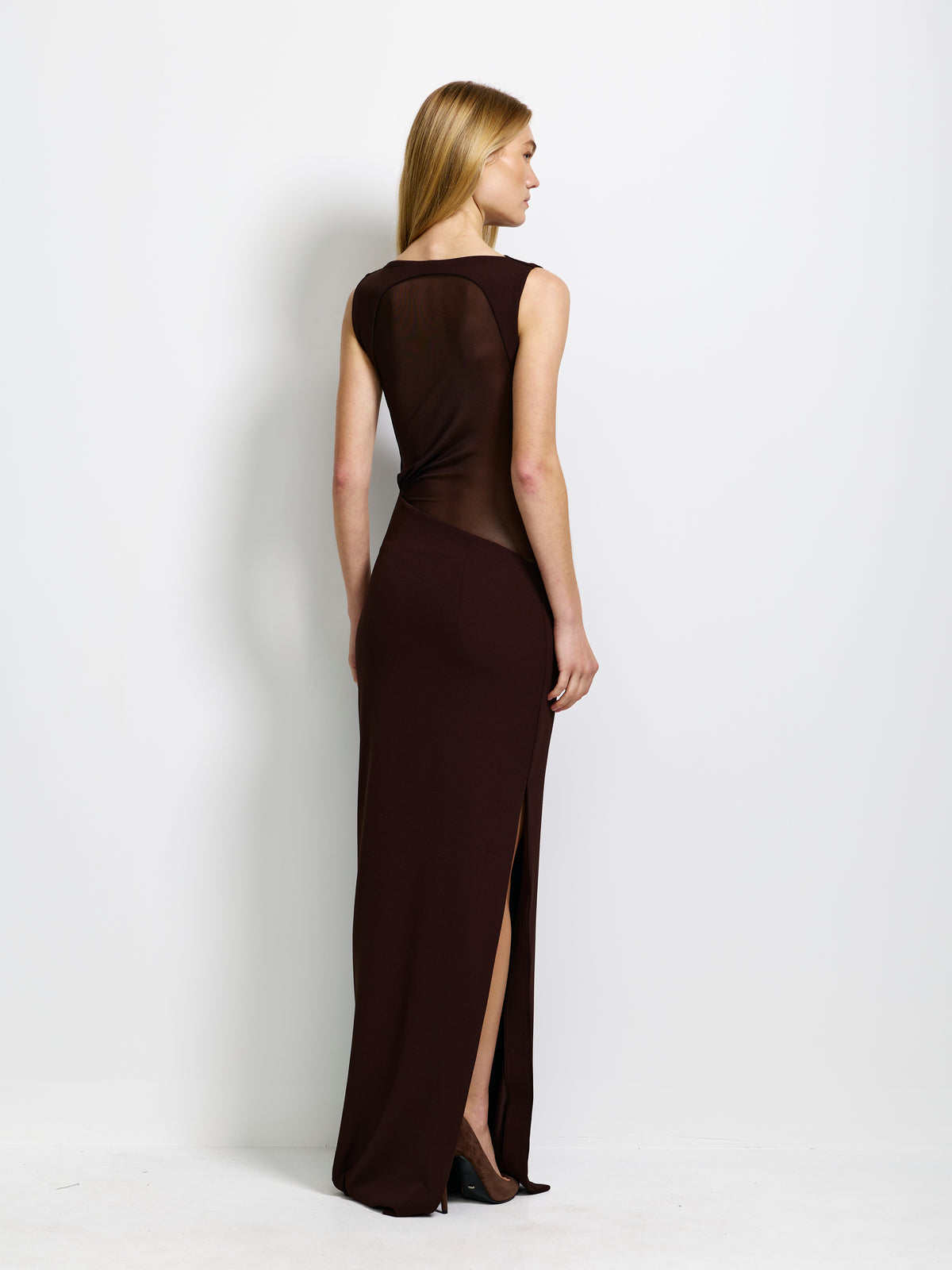 Aisha Gown - Coffee