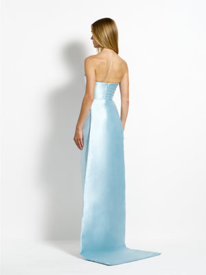 Alba Dress - Steel Blue - EFFIE KATS